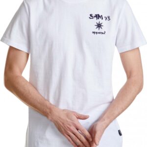 SAM 73 Pánské triko TERENCE Bílá XXL