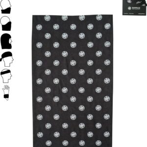 SAM 73 Multifunkční šátek SAMUEL Černá UNI