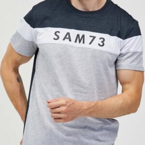 SAM 73 Pánské triko KAVIX Šedá XL