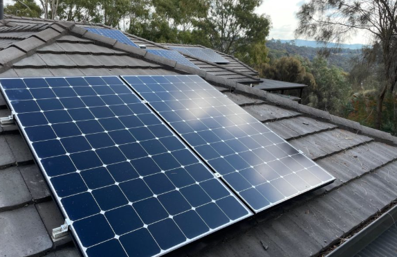 Solární panely na balkon