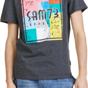 SAM 73 Pánské triko ELIJAH Černá M