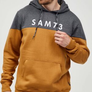 SAM 73 Pánská mikina ELDOS Hnědá S