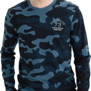 SAM 73 Pánské triko REGGIE Modrá XS