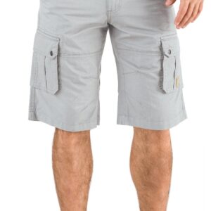 SAM 73 Pánské šortky MILAS Šedá 56