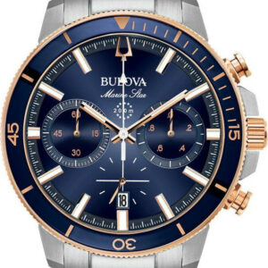 Bulova Marine Star Quartz Chronograph 98B301 - Bulova Hodinky -> Analogové hodinky male