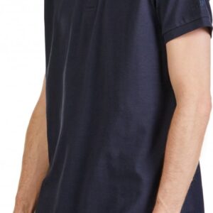 SAM 73 Pánské triko s límečkem HENRY Modrá XXXL