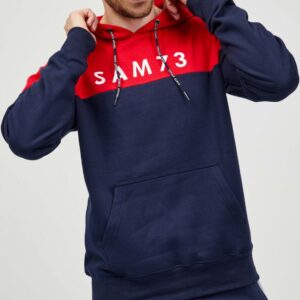 SAM 73 Pánská mikina ELDOS Modrá XXXL