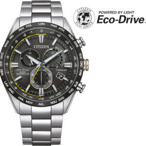 Citizen Eco-Drive Radio Controlled Super Titanium CB5947-80E - Citizen Hodinky -> Analogové hodinky male