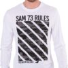 SAM 73 Pánské triko HARRISON Bílá XXXL