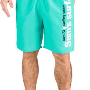SAM 73 Pánské plavecké šortky JACOB Zelená XS
