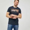SAM 73 Pánské triko FENRI Černá XL