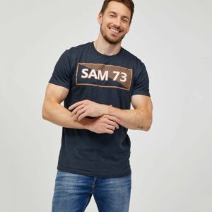 SAM 73 Pánské triko FENRI Černá XL