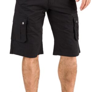 SAM 73 Pánské šortky MILAS Černá 50