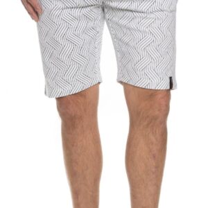 SAM 73 Pánské šortky OAKES Bílá M