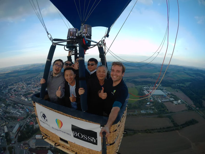 Zážitek - Let balónem pro chlapy Středočeský kraj