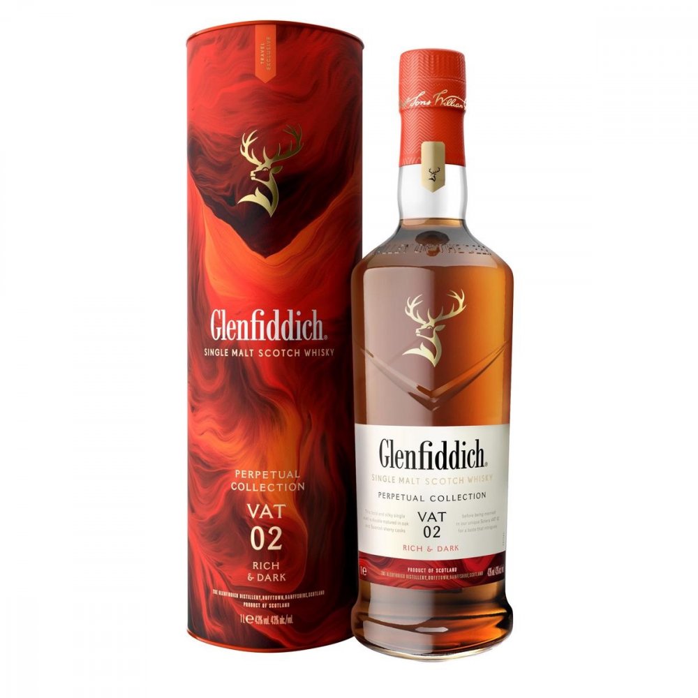 Glenfiddich Perpetual Collection VAT 02 1l 43% Skotsko