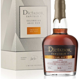 Dictador Capitulo Uno American Oak Cask 22y 1998 0