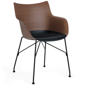 Kartell designové jídelní židle Q/Wood