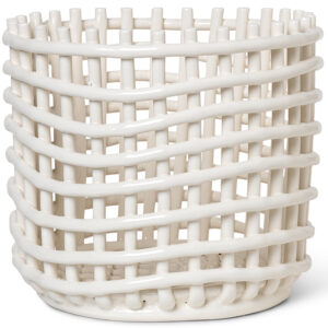 Ferm Living designové úložné koše Ceramic Basket XL Úložné boxy FERM LIVING