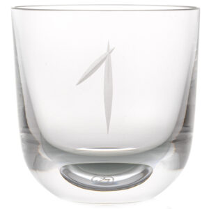 Rückl designové sklenice na vodu Numbers Crystal Glass Clear Sklenice Rückl