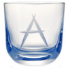 Rückl designové sklenice na vodu ABC Crystal Glass Blue Sklenice Rückl