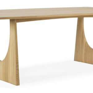 Ethnicraft designové jídelní stoly Oak Geometric Dining Table (220 cm) Jídelní stoly ETHNICRAFT