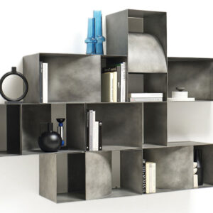 Mogg designové modulární police Judd Wall Unit Knihovny MOGG