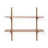 Ethnicraft designové police Ethnicraft PI Wall Shelf Small Regály a poličky ETHNICRAFT