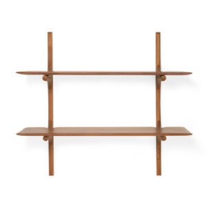 Ethnicraft designové police Ethnicraft PI Wall Shelf Small Regály a poličky ETHNICRAFT
