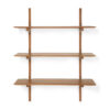 Ethnicraft designové police Ethnicraft PI Wall Shelf Medium Regály a poličky ETHNICRAFT