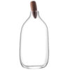 LSA International designové vázy Float Decanter & Walnut Stopper (1.4 L) LSA International