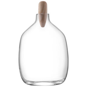 LSA International designové vázy Float Decanter & Walnut Stopper (1.5 L) LSA International