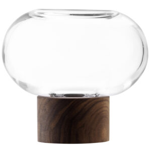 LSA International designové vázy Oblate Vase (výška 13.5 cm) Dekorativní vázy LSA International