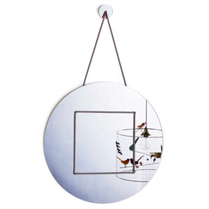 Mathieu Challières designové zrcadla Micaron Mirror (ø 68 cm) Zrcadla Mathieu Challières