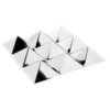 Verpan designové nástěnné dekorace Mirror Sculptures 9 Pyramids Obrazy VERPAN