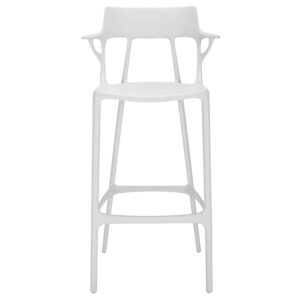 Kartell designové barové židle A.I Stool Recycled (75 cm)