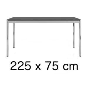 USM designové Haller stoly 75x225cm Kancelářské stoly USM-HALLER