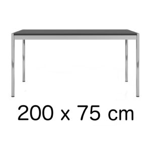 USM designové Haller stoly 75x200cm Kancelářské stoly USM-HALLER
