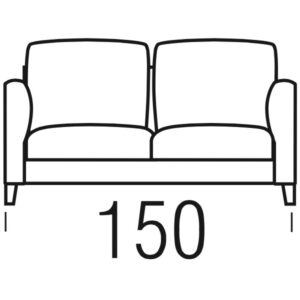 Beltá / Frajumar designové sedačky Slim 150 cm