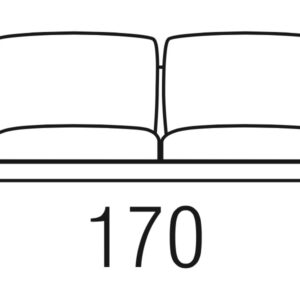 Beltá / Frajumar designové sedačky Slim 170cm open