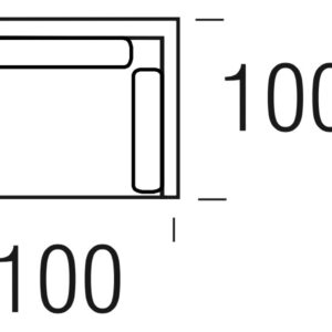 Beltá / Frajumar designové sedačky Slim rohový modul