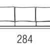 Beltá / Frajumar designové sedačky Asso 284cm