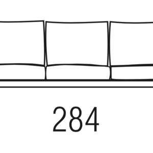 Beltá / Frajumar designové sedačky Asso 284cm