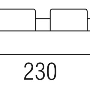 Beltá / Frajumar designové sedačky Suit 230cm