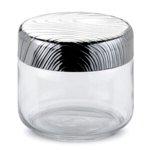 Alessi designové skleněné dózy Veneer (objem 50 cl) Skladování a balení potravin ALESSI