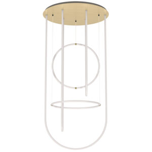 Petite Friture designová závěsná svítidla Unseen Chandelier