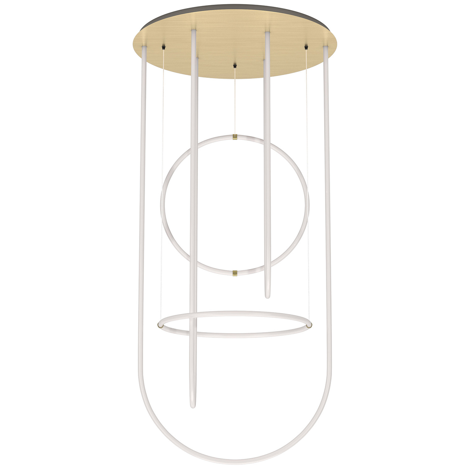 Petite Friture designová závěsná svítidla Unseen Chandelier