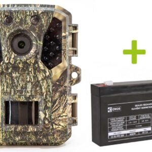 recenze Fotopast OXE Gepard II, externí akumulátor 6V/7Ah a napájecí kabel