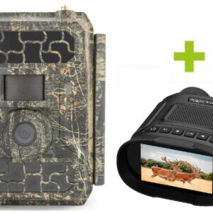 recenze Fotopast OXE Panther 4G a binokulární noční vidění OXE DV29