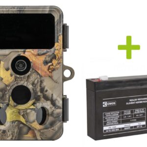 recenze Fotopast OXE WiFi Lovec RD3019, externí akumulátor 6V/7Ah a napájecí kabel